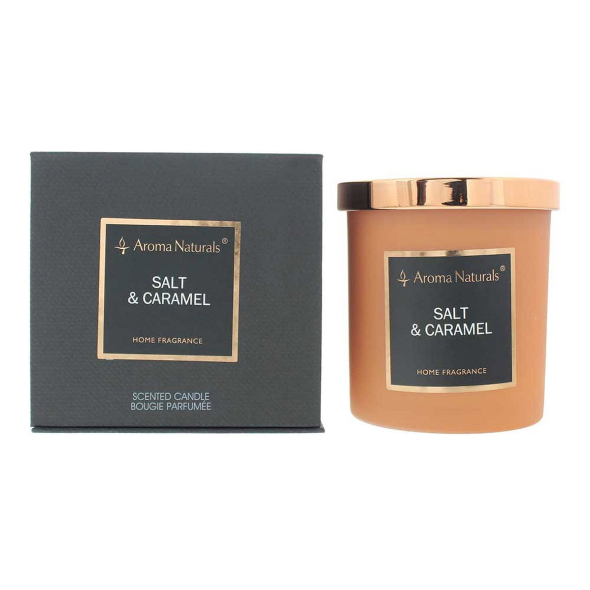 Aroma Naturals, Salt & Caramel, Αρωματικό Κερί, 215 g