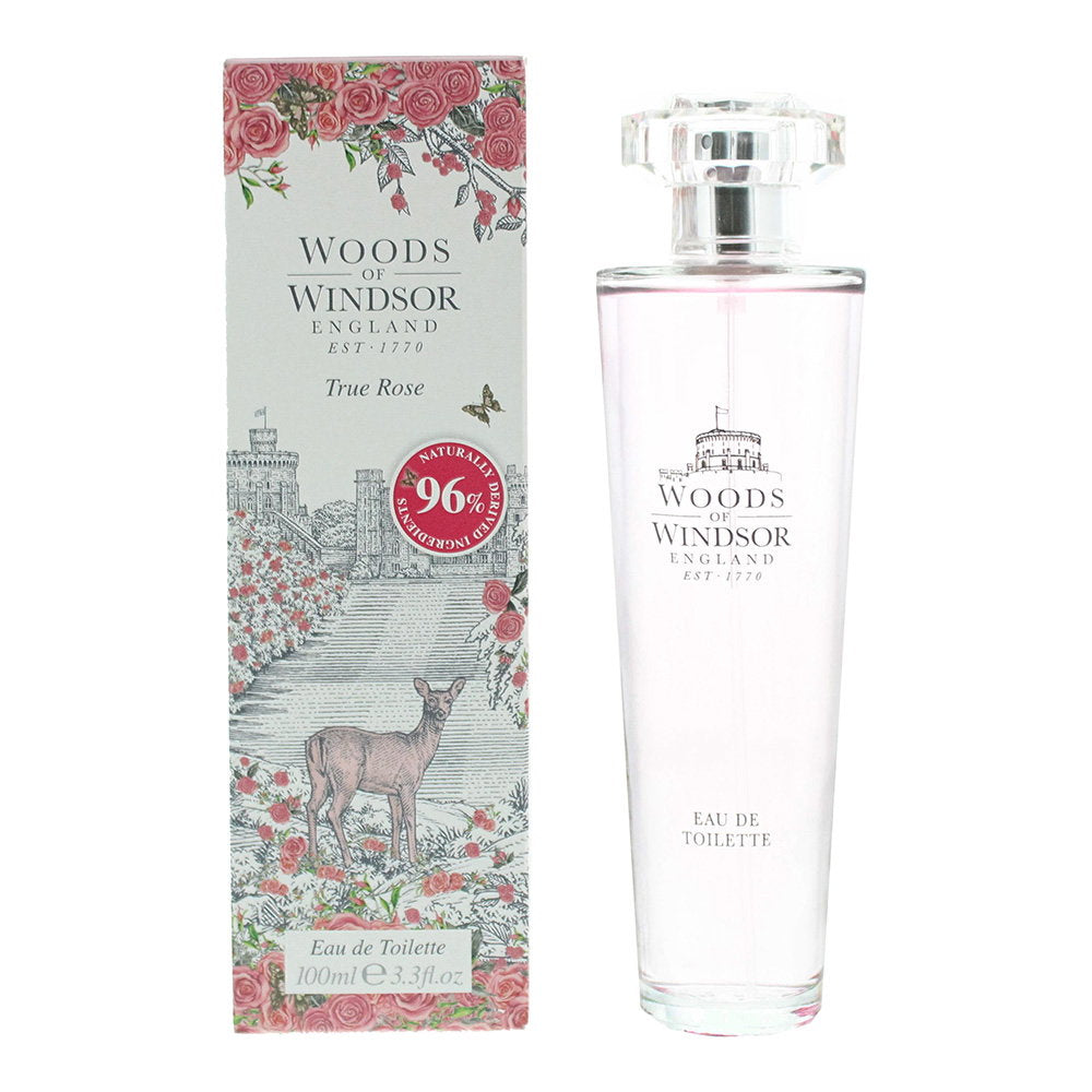 Woods Of Windsor, True Rose, Eau De Toilette, Για Γυναίκες, 100 ml
