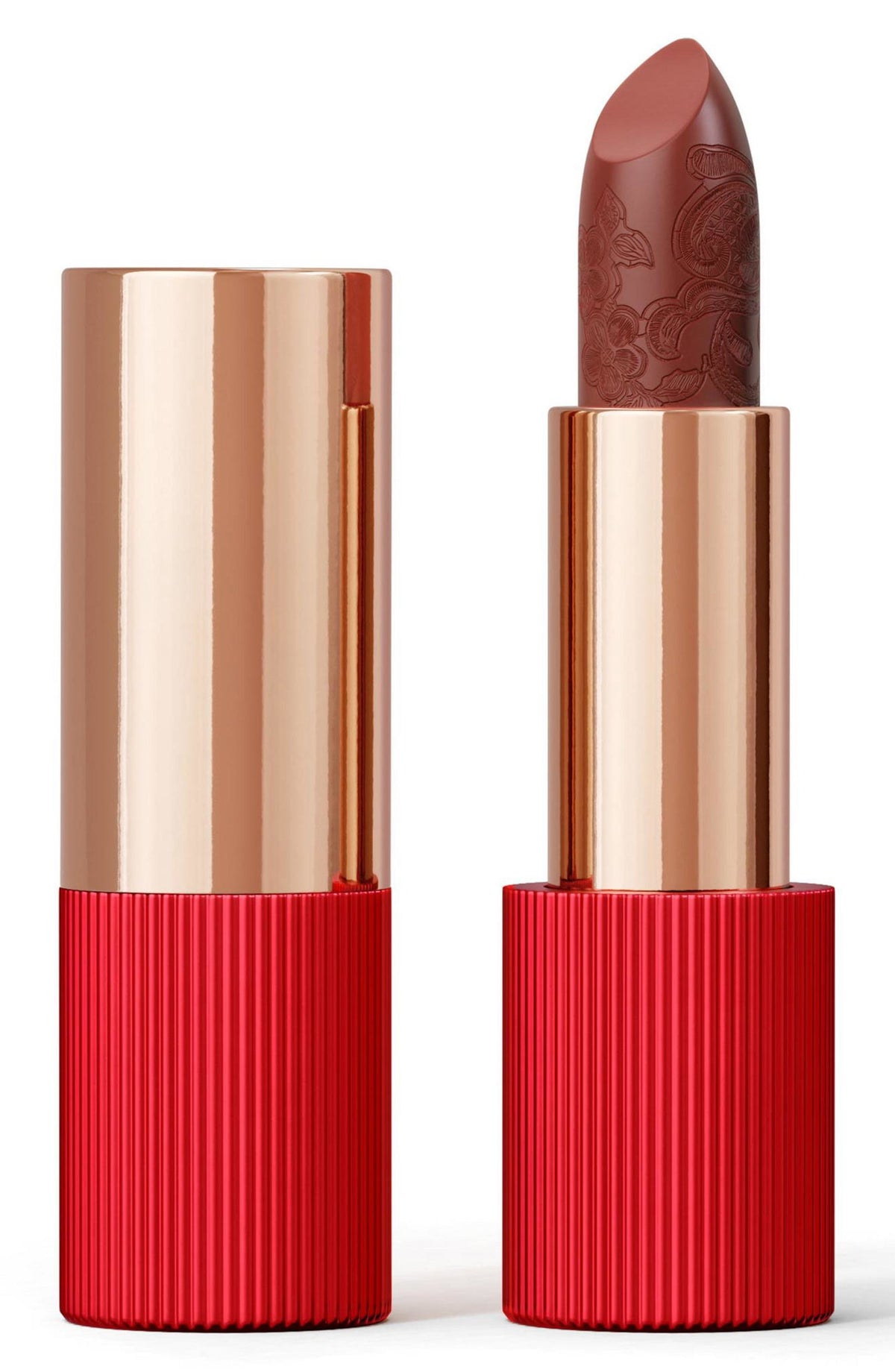 La Perla, Matte Silk, Matte, Cream Κραγιόν, 102, Terracotta Red, 3.5 g