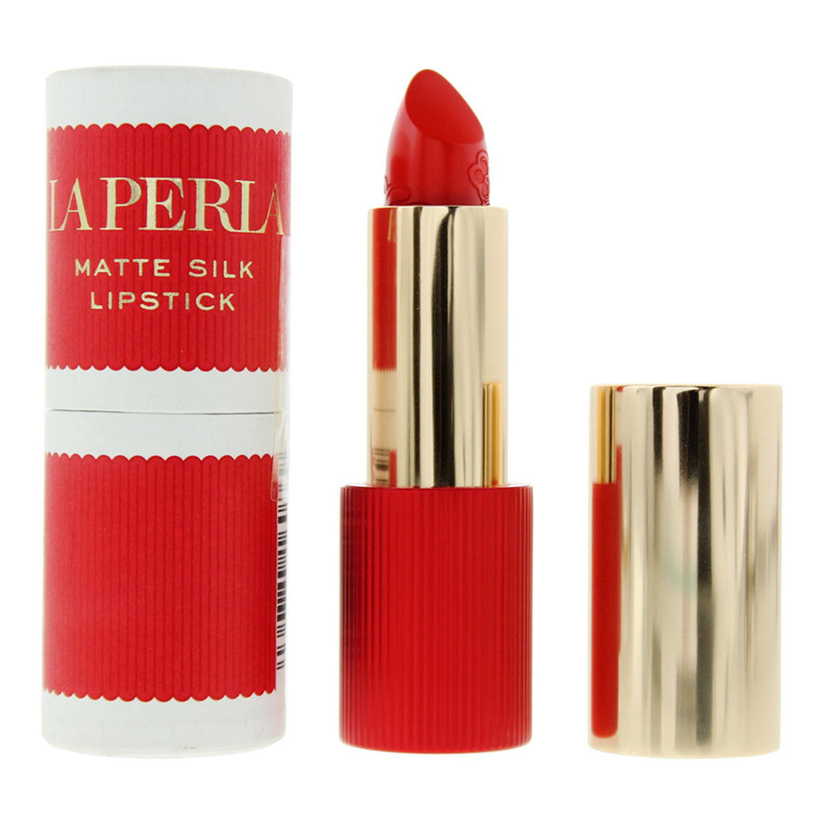 La Perla, Matte Silk, Matte, Cream Κραγιόν, 104, Tangelo Red, 3.5 g