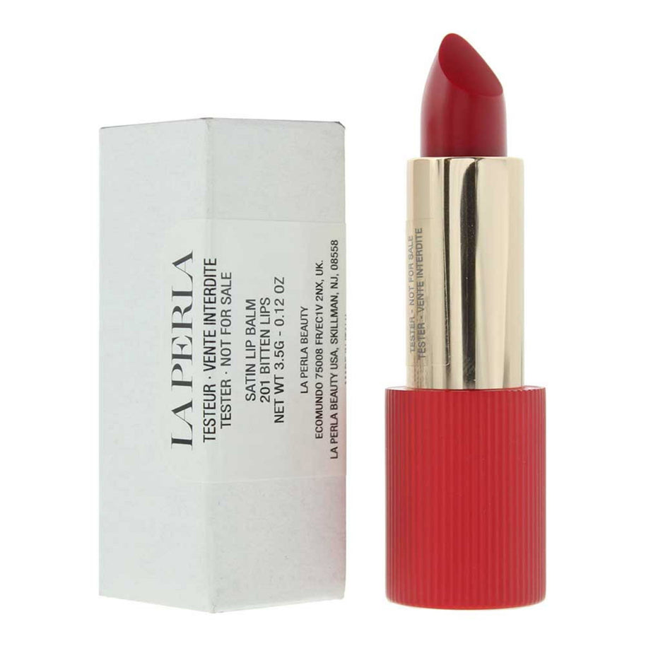 La Perla, Satin Lips, Βάλσαμο Χειλιών, 201, Bitten Lips, 3.5 g *Tester