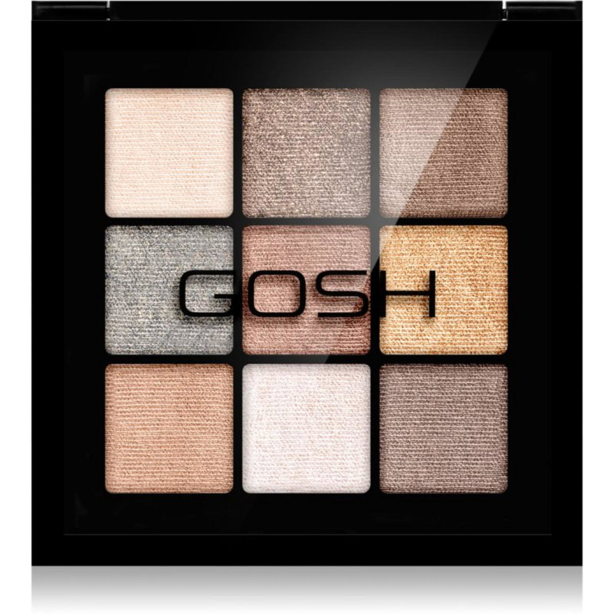 Gosh, Eyedentity, Παλέτα Σκιών, 003, Be Happy, 9 Shades, 8 g