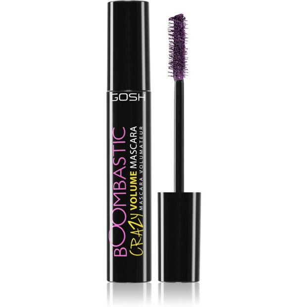 Gosh, Boombastic Crazy, Vegan, Length and Volume, Μάσκαρα, 006, Dusty Violet, 13 ml