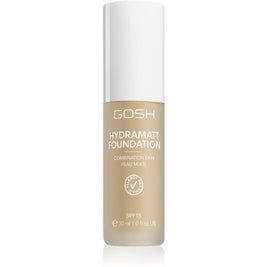 Gosh, Hydramatt, Matte, Liquid Foundation, 004N, Light Neutral, SPF 15, 30 ml