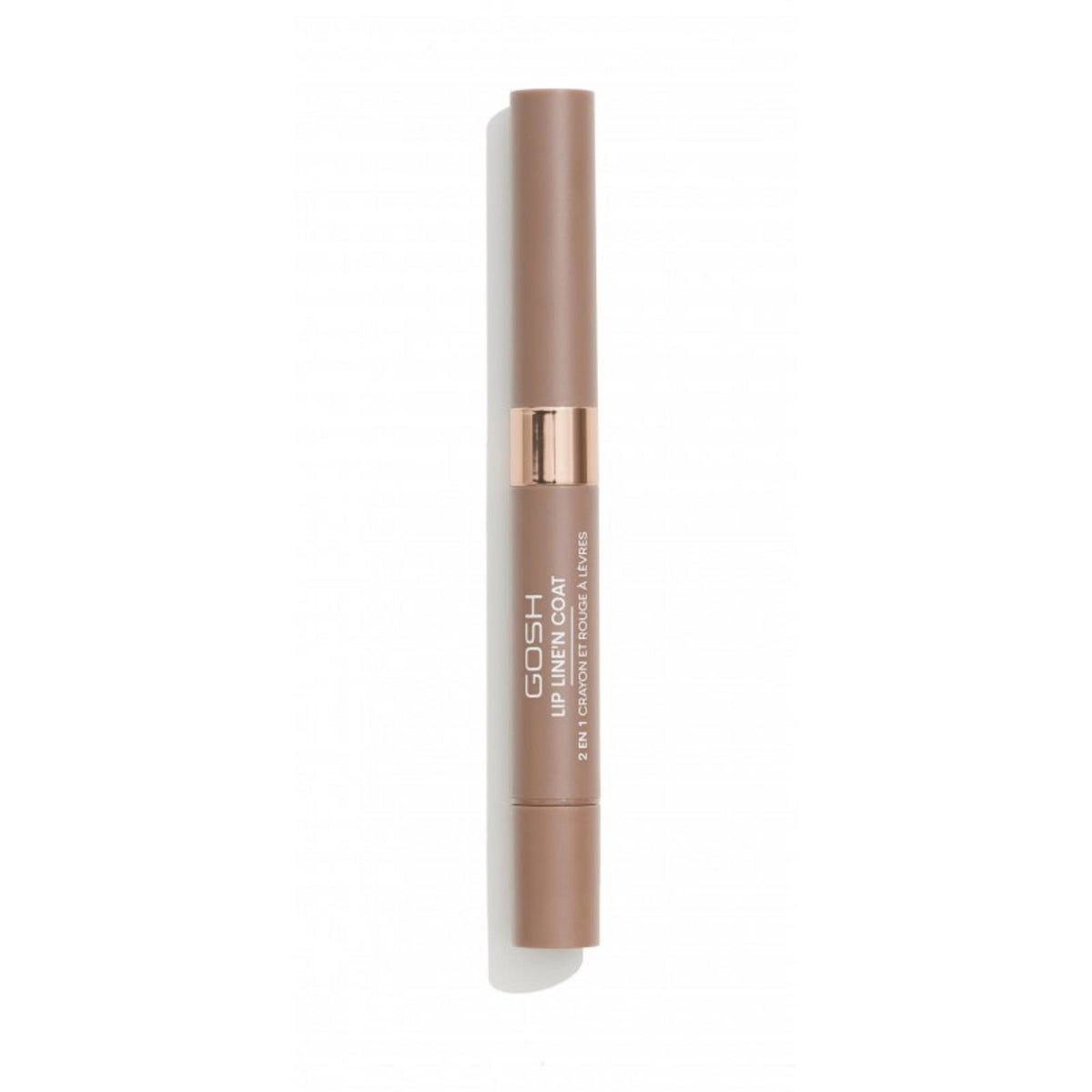 Gosh, Line'n Coat, Μολύβι Χειλιών & Lip Coat 2-In-1, 003, Soft Nougat, 2 ml