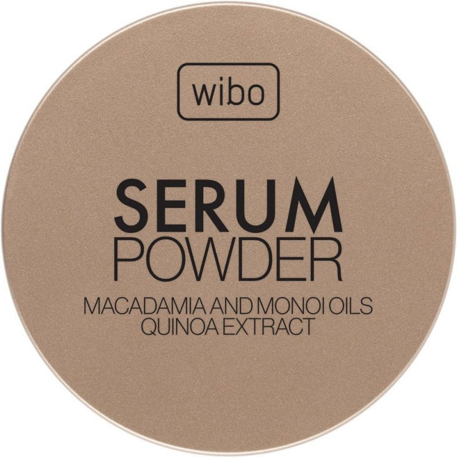 Wibo, Ορός Powder Macadamia, Quinoa, Absorbs oil, Πούδρα Σταθεροποίησης, Transparent, 10 g