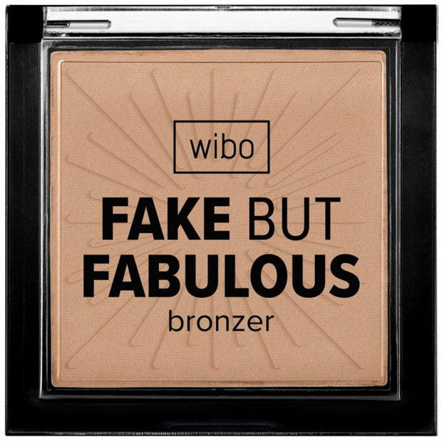 Wibo, Fake But Fabulous, Matte, Bronzer Συμπαγής Πούδρα, 02, Chestnut, 9 g