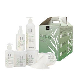 Starter Kit Set Jessica: ZenSpa Revive, Volcanic Pumice, Exfoliating, Foot Scrub, 435 g + ZenSpa Restore, Aloe Vera, Cuticle Remover Gel, 251 ml + ZenSpa Intense, Vitamin E, Ενυδατική, Foot Cream, 425 g + ZenSpa Awaken, Καταπραϋντικό