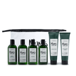 Starter Kit Set Mums With Love: Mums With Love, Ενυδατική, Λοσιόν Σώματος, 100 ml + Mums With Love, Hair Σαμπουάν, For Cleansing, 100 ml + Mums With Love, Αφρόλουτρο, Για Όλους τους Τύπους Δέρματος, 100 ml + Mums With Love, Cleansing, Bath Oil