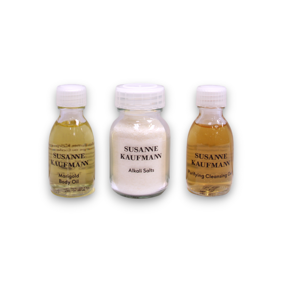Susanne's Home Spa Collection Σετ Susanne Kaufmann: Face Cleansers, Χωρίς Parabens, Καθαριστικό, Gel Καθαρισμού, Για το Πρόσωπο, 30 ml + Body Lotions & Creams, Sulfates-Free, Θρεπτικό, Body Butter, Day, 15 ml + Face Masks & Exfoliators, Enzyme, Απολέ