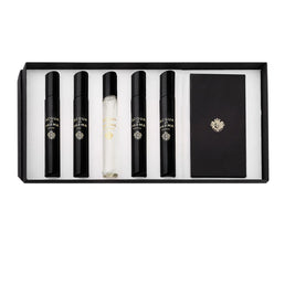 Σετ Acqua di Parma: Signatures Of The Sun - Leather, Eau De Parfum, Για Άνδρες, 7 ml + Signatures Of The Sun - Oud, Eau De Parfum, Για Άνδρες, 7 ml + Signatures Of The Sun - Osmanthus, Eau De Parfum, Για Άνδρες, 7 ml + Signatures Of The Sun - Quercia