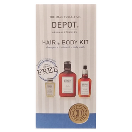 Σετ Depot: 100 Hair Καθαρισμού No. 103, Pro-Vitamin B5, Σαμπουάν, For Hydration, 250 ml + 200 Hair Treatments No. 202, Botanical Complex, Hair Leave-In Κρέμα Μαλλιών, For Hydration, 100 ml + 600 Body Solutions No. 601, Botanical Complex, Καθαρισμού, Cl
