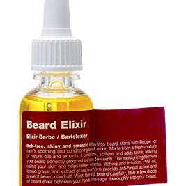 Recipe Ανδρικό, Beard Elixir, Beard Oil, Pine, Vegan, Conditions, 25 ml