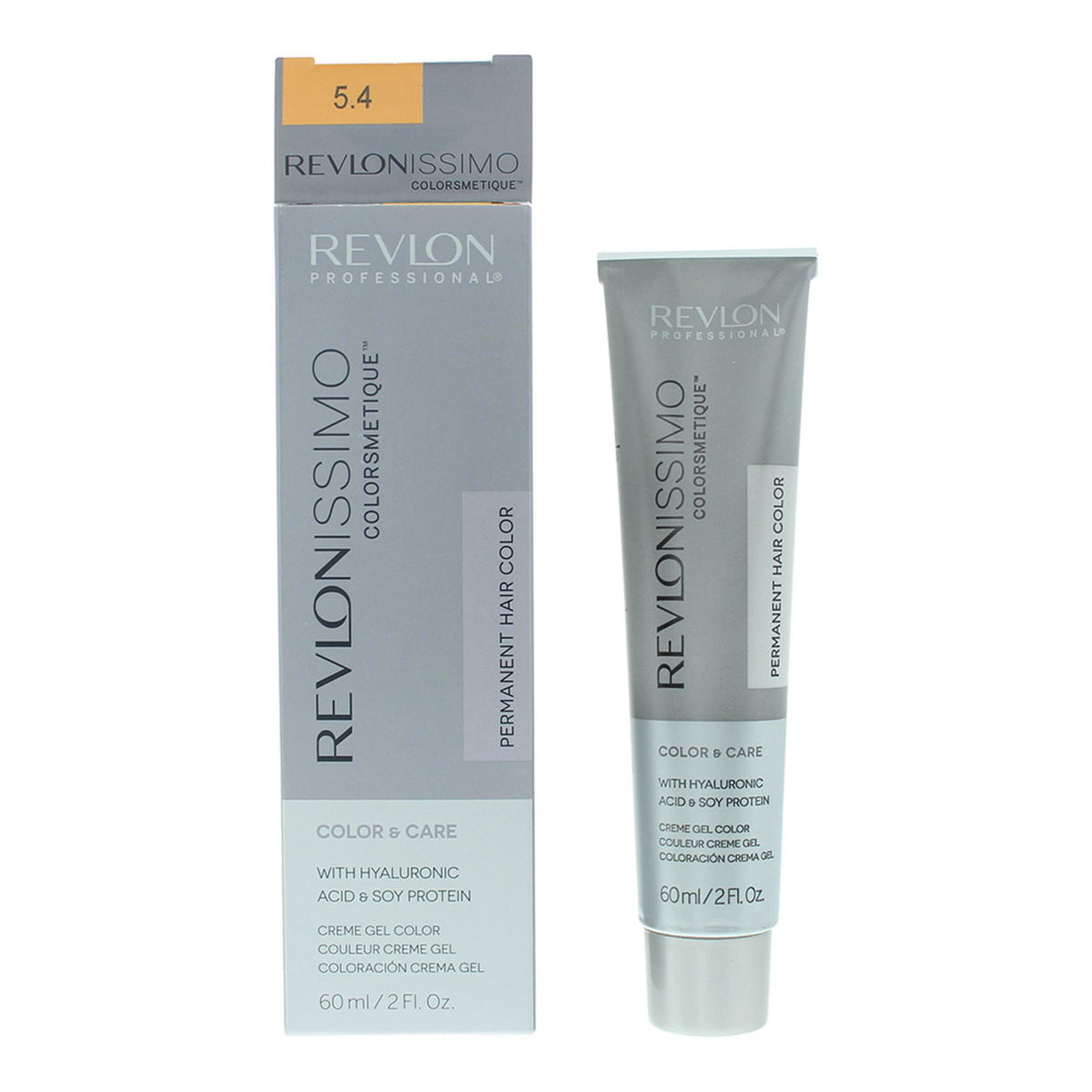 Revlon, Revlonissimo Colorsmetique, Μόνιμη Βαφή Μαλλιών, 5.4 Light Copper Brown, 60 ml