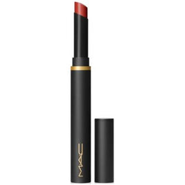 MAC, Powder Kiss Velvet Blur, Slim, Cream Κραγιόν, 877, Devoted To Chili, 2 g