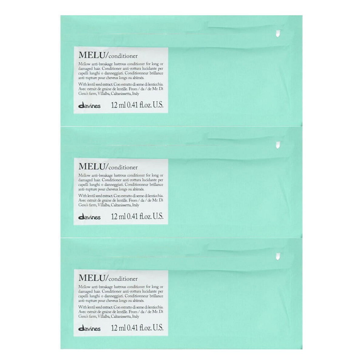 Davines, Melu, Κρέμα Μαλλιών, 12 pcs, 12 ml