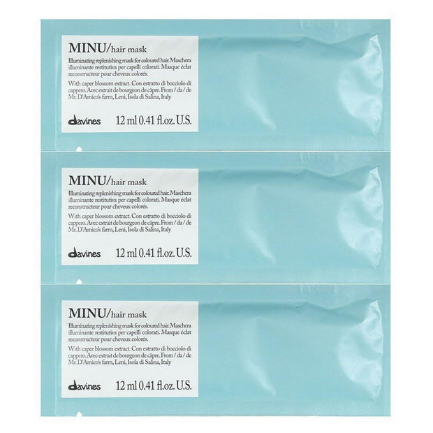 Davines, Minu, Hair Treatment Cream Mask, 12 pcs, 12 ml