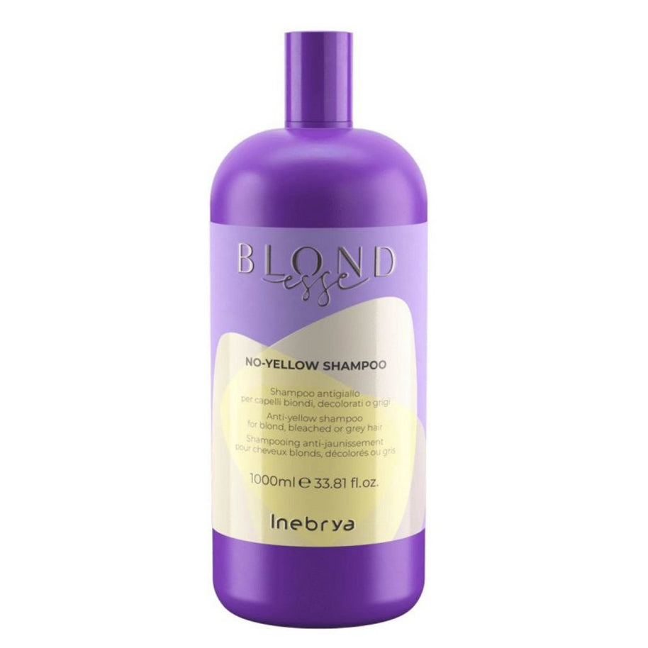 Inebrya, Blondesse No-Yellow, Vegan, Post Colour Σαμπουάν, 1000 ml