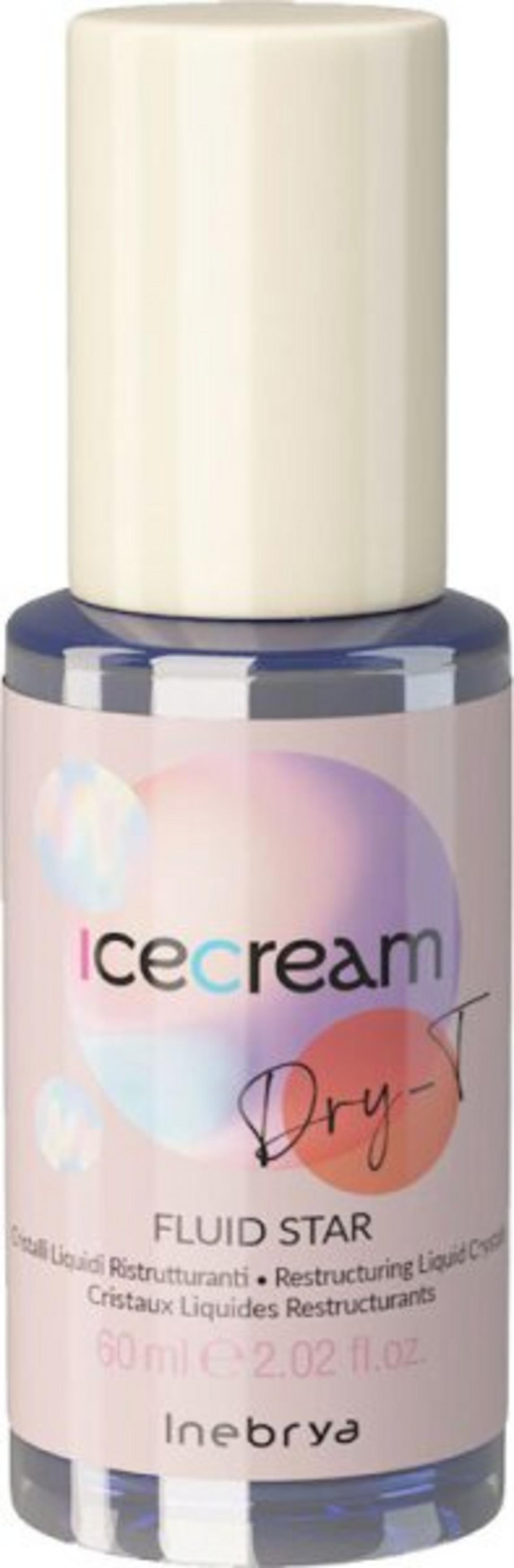Inebrya, Ice Cream Dry-T, Θρεπτική, Hair Fluid, 60 ml