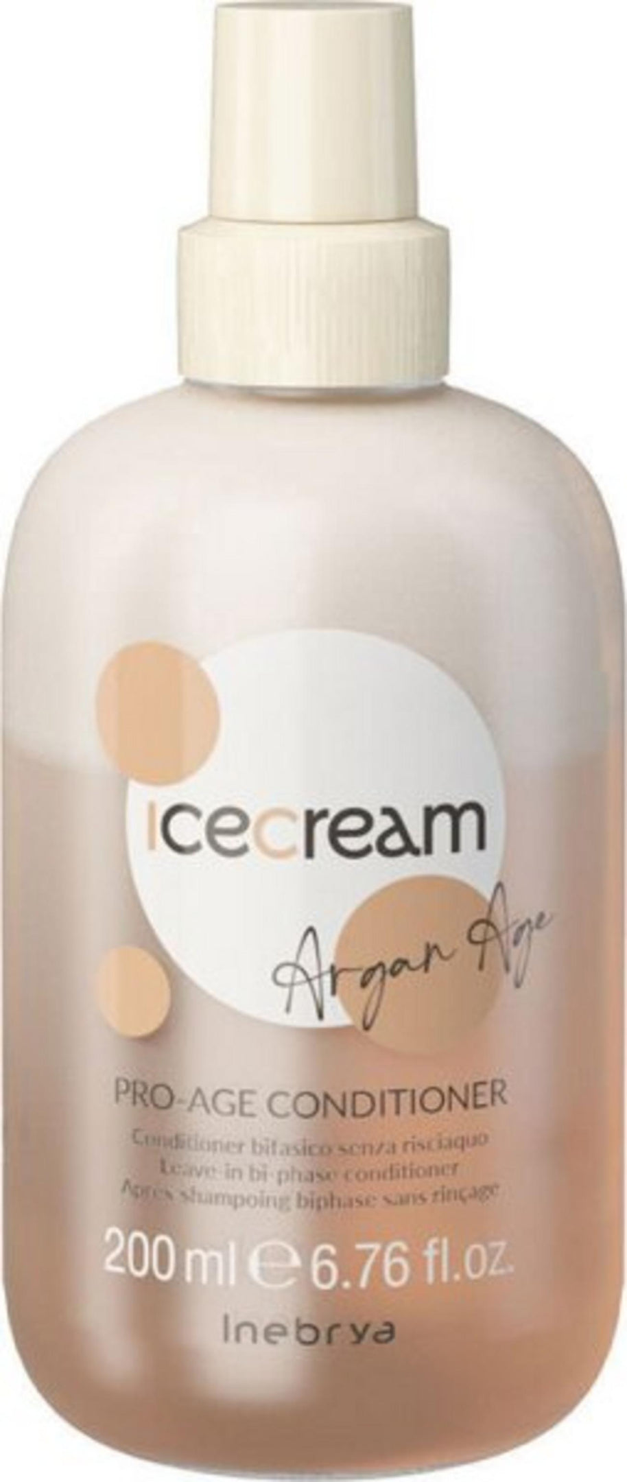 Inebrya, Ice Cream Pro-Age, Hair Κρέμα Μαλλιών, Ενυδατική, 200 ml