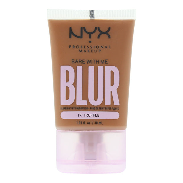 Nyx, Bare With Me Blur, Natural Finish, Υγρό Foundation, BWMBT17, Truffle, No, 30 ml