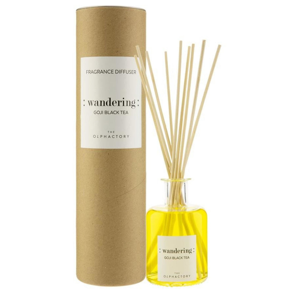 The Olphactory, Wandering Goji Black Tea, Reed, Αρωματικό Χώρου με Στικς, 100 ml