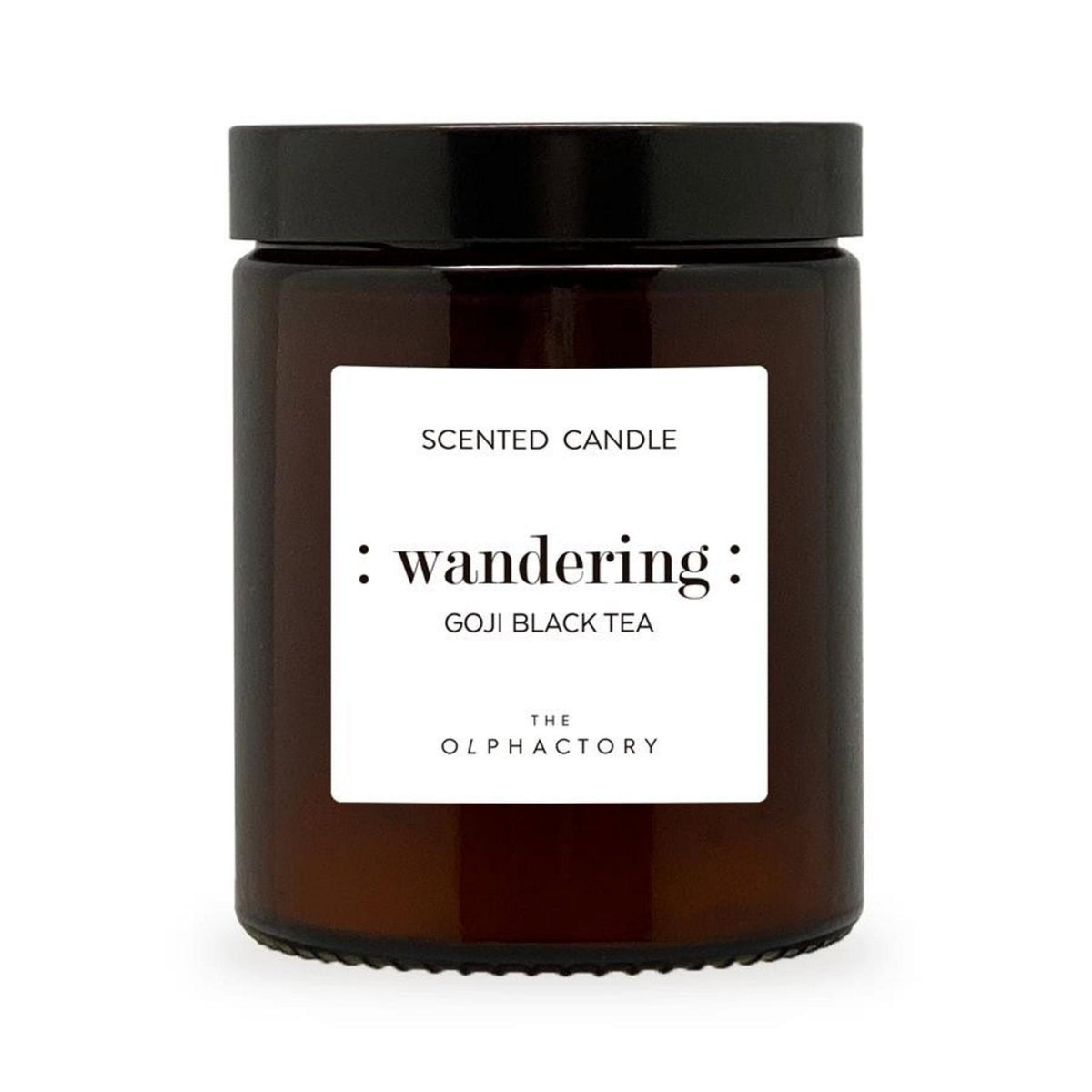 The Olphactory, Wandering Goji Black Tea, Goji, Αρωματικό Κερί, 135 g