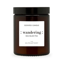 The Olphactory, Wandering Goji Black Tea, Goji, Αρωματικό Κερί, 135 g
