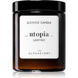 The Olphactory, Utopia Leather, Leather, Αρωματικό Κερί, 135 g