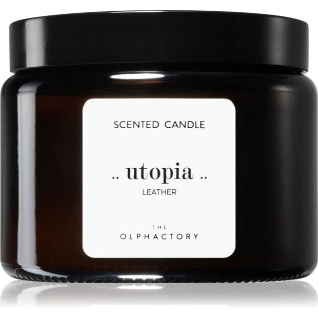 The Olphactory, Utopia Leather, Leather, Αρωματικό Κερί, 360 g