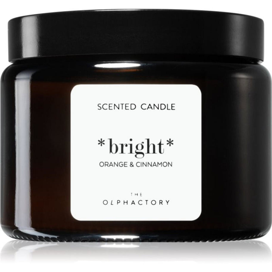The Olphactory, Bright Orange & Cinnamon, Orange, Αρωματικό Κερί, 360 g
