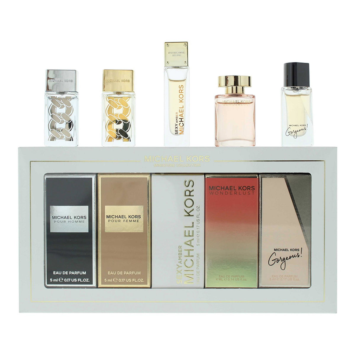 Set, Michael Kors, Miniatures, Eau De Parfum, Γυναικείο, 5 pcs, 5 ml *Miniature