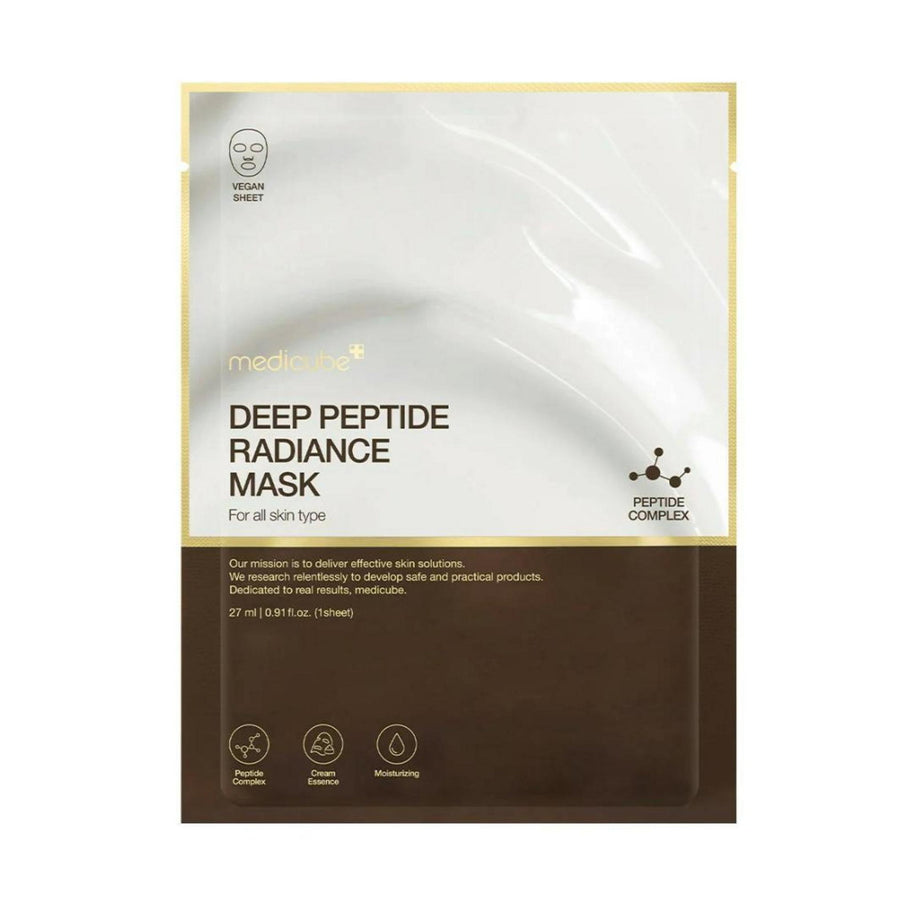 Medicube, Deep Peptide Mask, Enhances elasticity, Sheet Mask, Για το Πρόσωπο, 27 ml