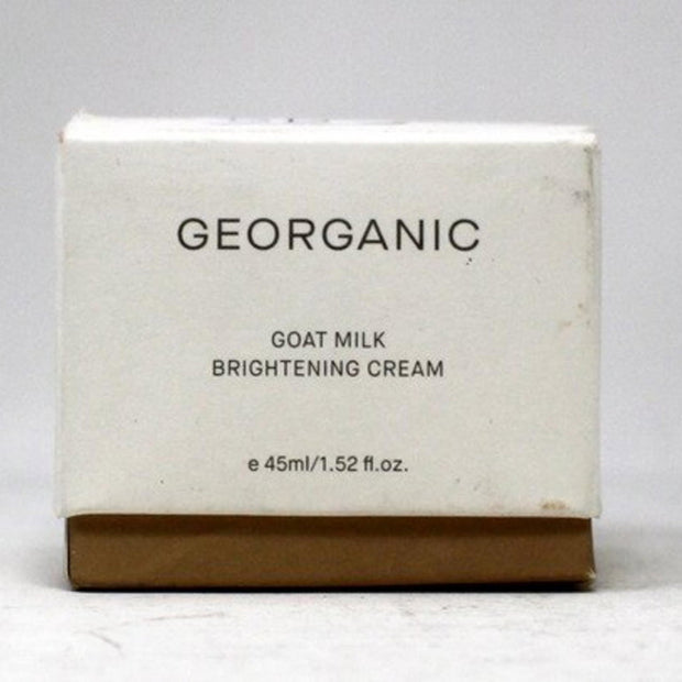 Georganic, Goat Milk Λαμπερό, Λαμπερό, Κρέμα Προσώπου, 45 ml