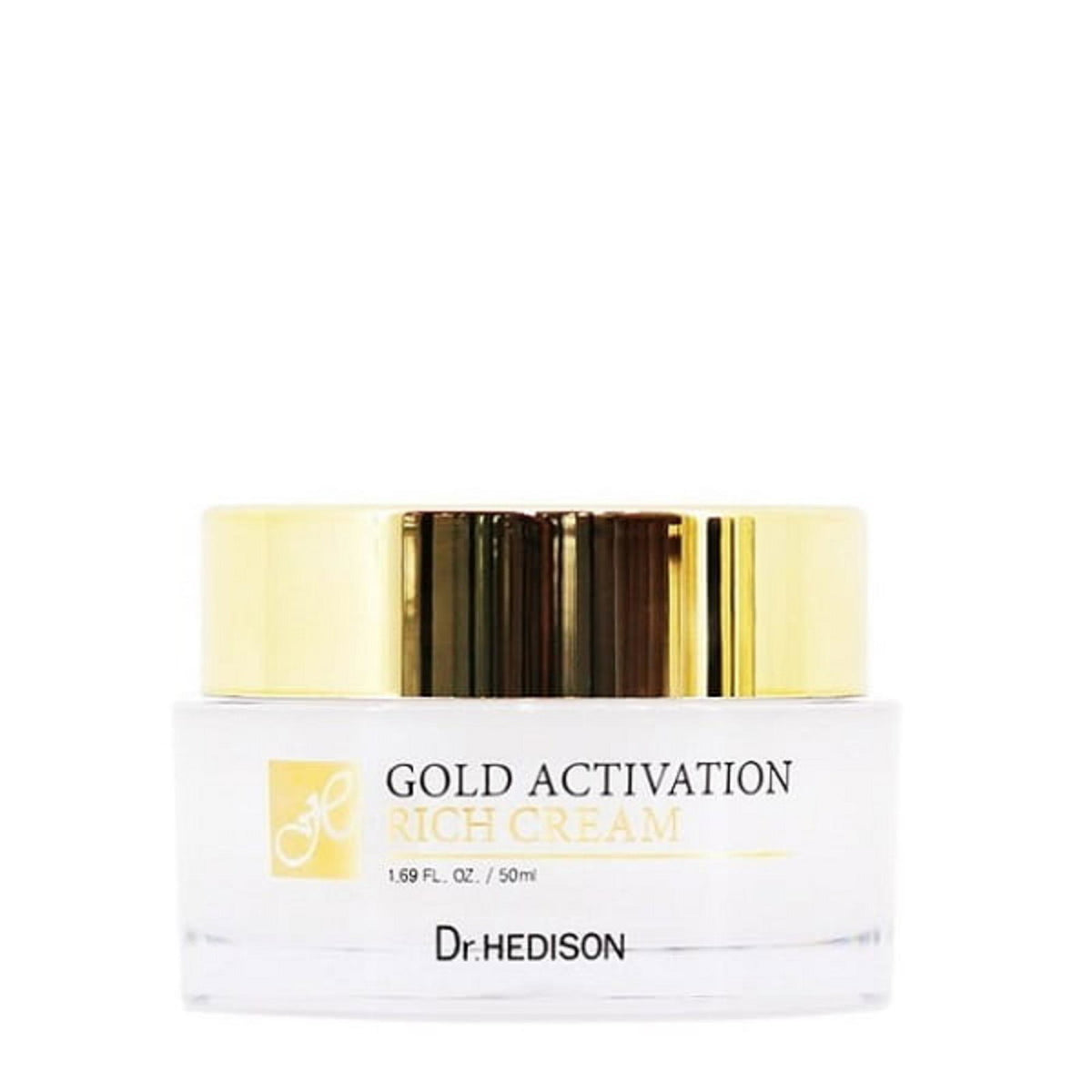Dr. Hedison, Gold Activation, 24K gold, Αντιγήρανσης, Rich Cream, Για το Πρόσωπο, 50 ml