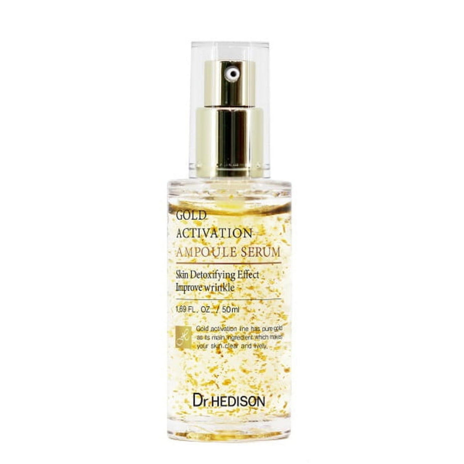 Dr. Hedison, Gold Activation, 24K gold, Detoxifying, Ορός, Για το Πρόσωπο, 50 ml
