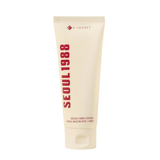 K-Secret, Seoul 1988, Snail Mucin 93% + Rice, Ενυδατικό & Καταπραϋντικό, Κρέμα Προσώπου, 100 ml