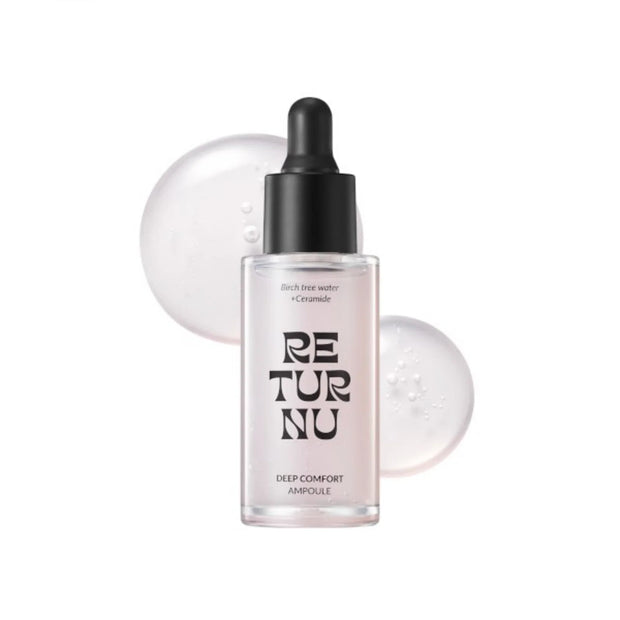 Returnu, Deep Comfort, Deep Hydration, Ampoules Treatment Ορός, Για το Πρόσωπο, Για Γυναίκες, 30 ml