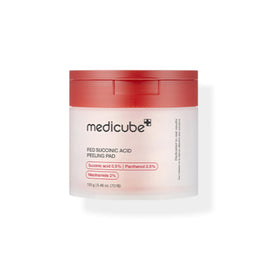Medicube, Red Succinic Acid Peeling Pad, Exfoliation, Τονωτική Λοσιόν, Για το Πρόσωπο, 70 pcs, 155 g
