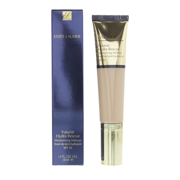 Estee Lauder, Futurist Hydra Rescue, Αδιάβροχο, Υγρό Foundation, 2N1, Desert Beige, SPF 45, 35 ml