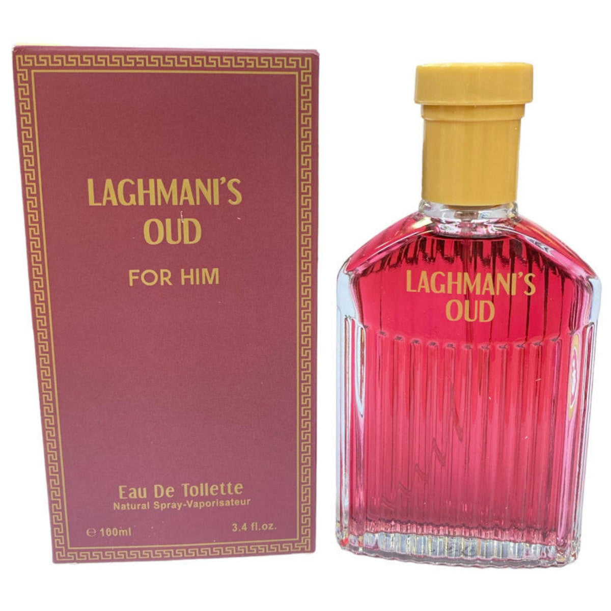 Fine Perfumery, Laghmani Oud Red, Eau De Toilette, Για Άνδρες, 100 ml