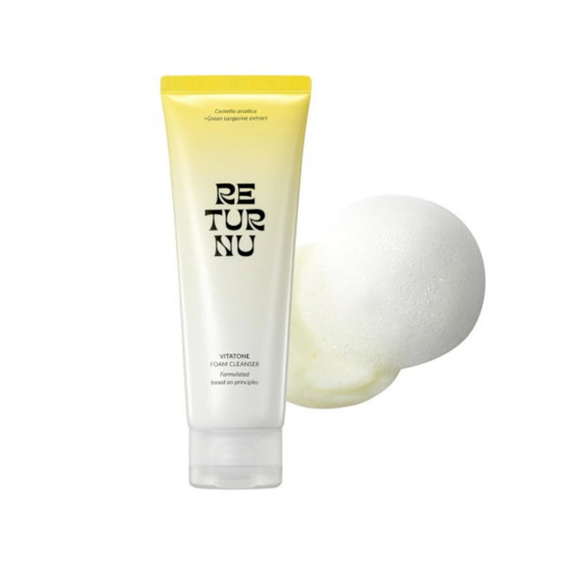 Returnu, Vitatone, Λαμπερό, Αφρός Καθαρισμού, 120 ml