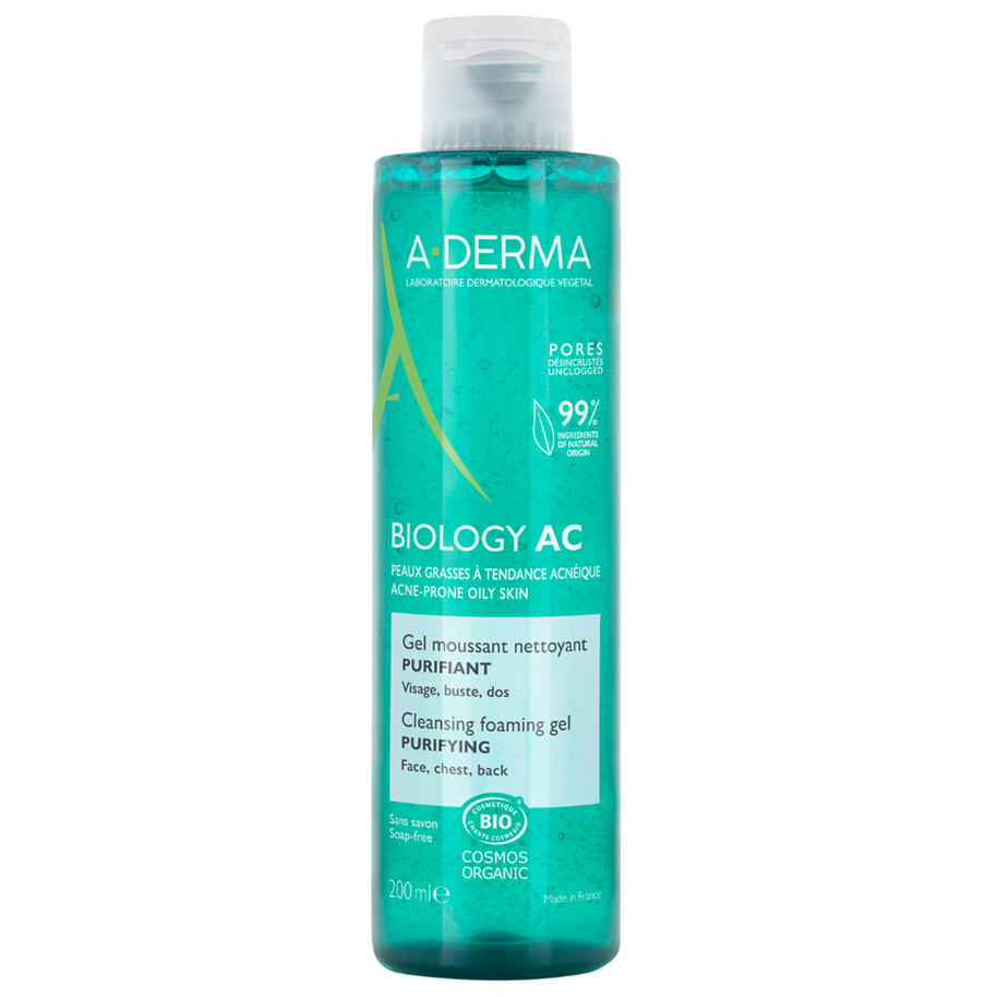 A-Derma, Biology AC, Cleansing, Νερό Micellar, Sensitive, 200 ml