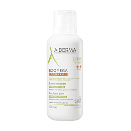 A-Derma, Exomega Control, Emollient, Balm, Για το Πρόσωπο, 400 ml