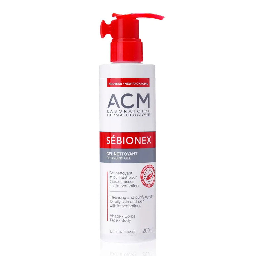 Laboratoire ACM, Sebionex, Καθαριστικό, Gel Καθαρισμού, Για το Πρόσωπο, 200 ml