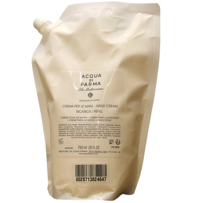 Acqua di Parma, Blu Mediterraneo - Arancia di Capri, Θρεπτικό, Κρέμα Χεριών, Arancia, Refill, 750 ml
