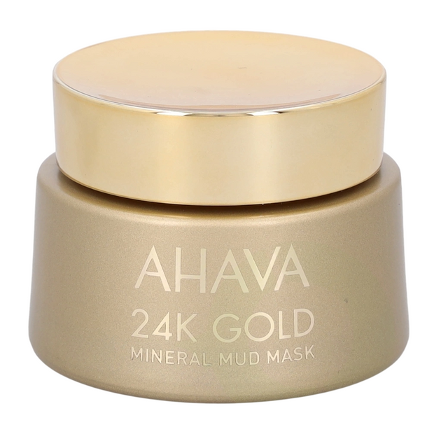 Ahava, 24K Gold Mineral, Ενυδατικό, Μάσκα Λάσπης, Για το Πρόσωπο, 50 ml