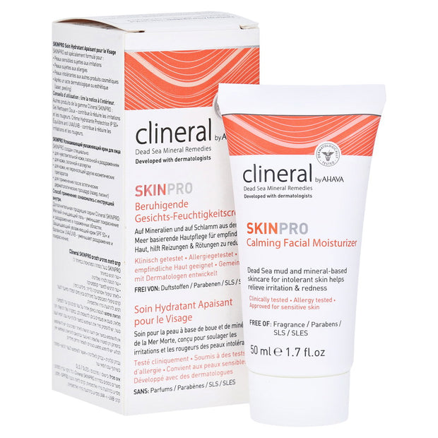 Ahava, Clineral Skin Pro, UV Protection, Αντηλιακή Κρέμα, Για το Πρόσωπο, SPF 50, 50 ml