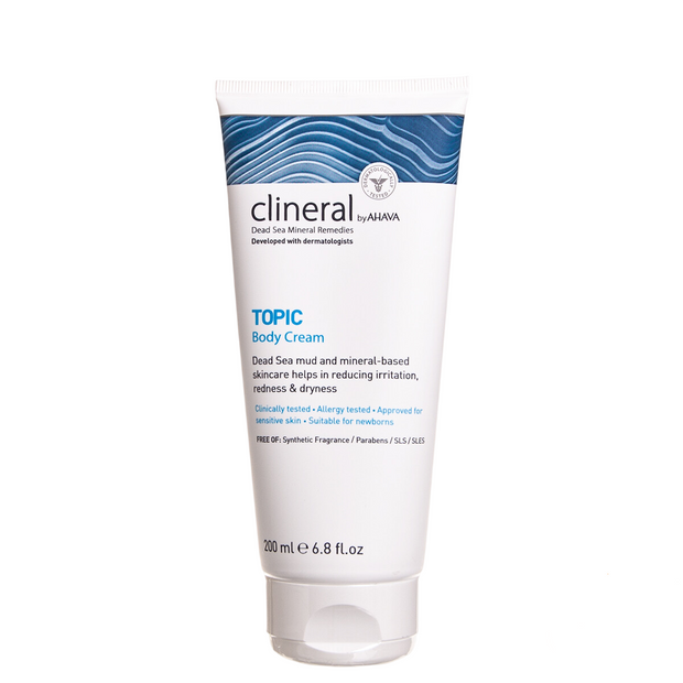 Ahava, Clineral Topic, Dead Sea minerals, Κατά των Ερεθισμών, Κρέμα Σώματος, 200 ml