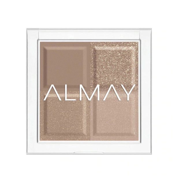 Almay, Shadow Quad, Παλέτα Σκιών, 130, Oyster, 4 Shades, 3.5 g
